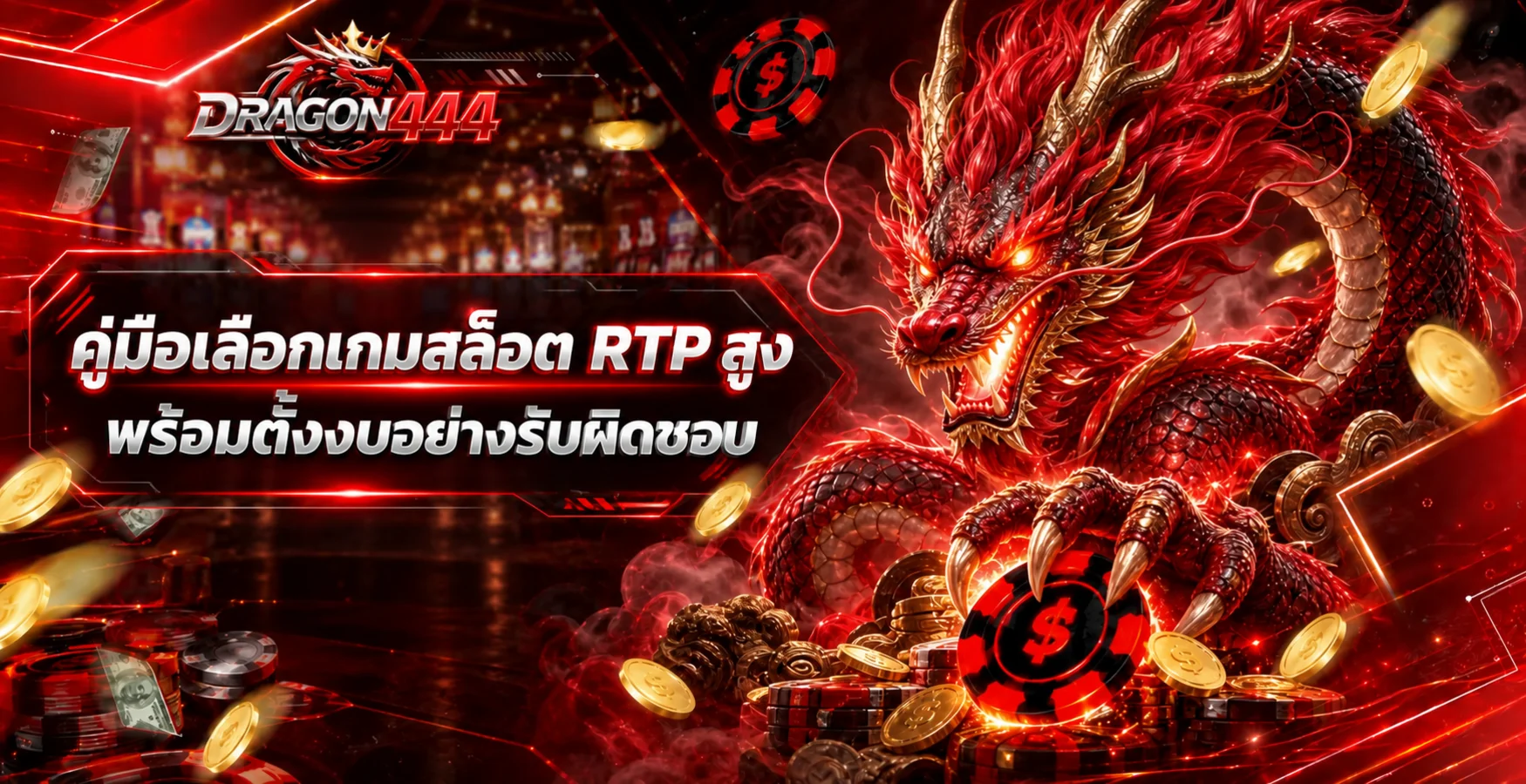 DRAGON444 เลือกสล็อต RTP สูง ตั้งงบอย่างรับผิดชอบ
